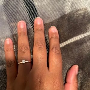 Beautiful 10k 1/2ct engagement right..